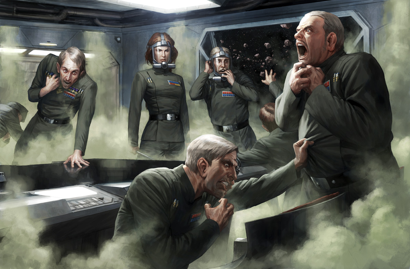 Illustration for article titled Do not underestimate the awesome power of this Star Wars art